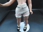 14 inch unmarked girl pink nude b